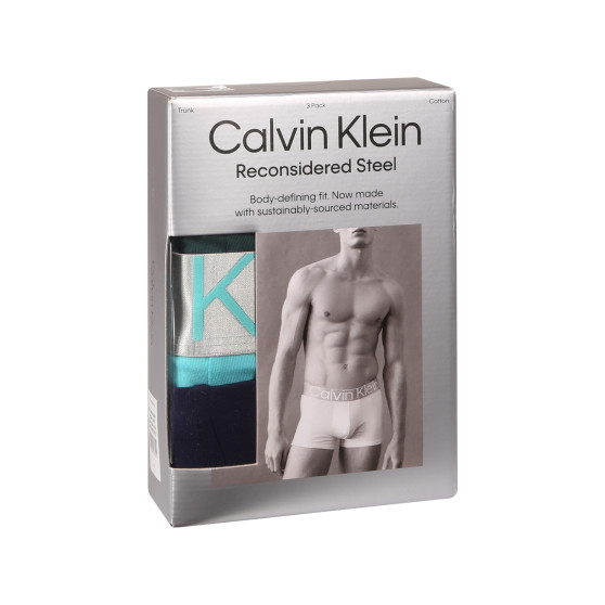 3PACK Herren Klassische Boxershorts Calvin Klein mehrfarbig (NB3130A-N2M)