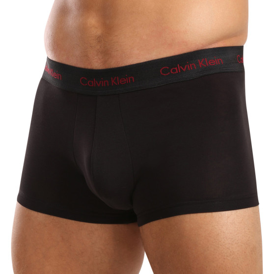 3PACK Herren Klassische Boxershorts Calvin Klein schwarz (U2664G-NOU)