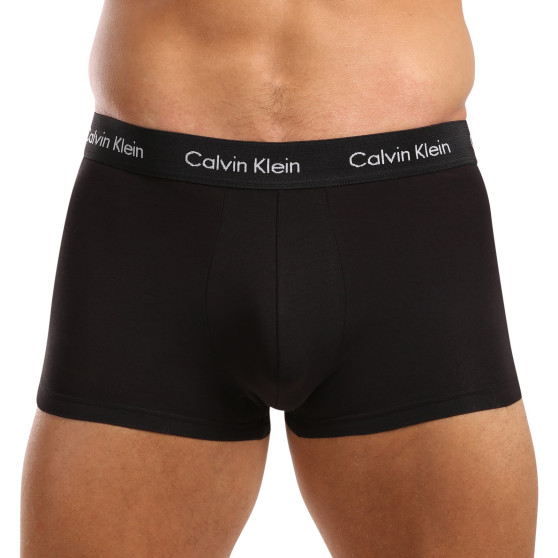 3PACK Herren Klassische Boxershorts Calvin Klein schwarz (U2664G-NOU)