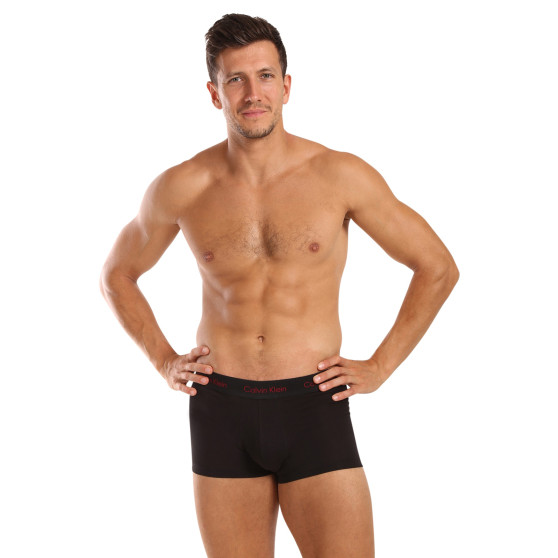 3PACK Herren Klassische Boxershorts Calvin Klein schwarz (U2664G-NOU)