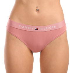 Damen-Tanga Tommy Hilfiger Übergröße rosa (UW0UW04146 TJ5)