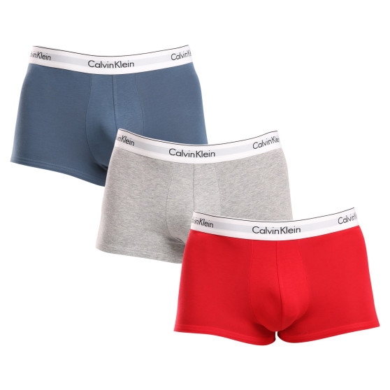 3PACK Herren Klassische Boxershorts Calvin Klein mehrfarbig (NB2380A-N2I)