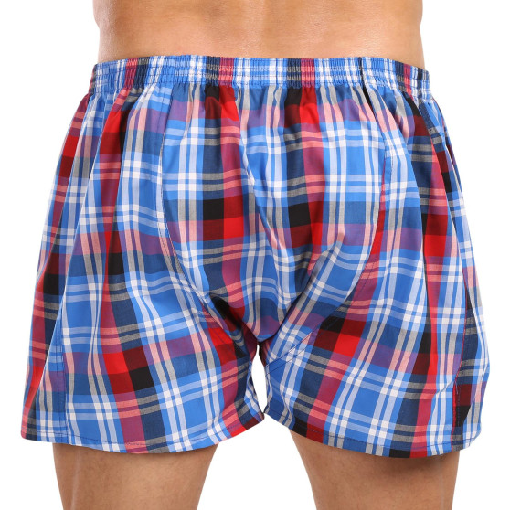 3PACK Herren Boxershorts Styx klassischer Gummizug Übergröße mehrfarbig (3E103739)