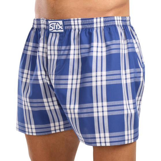 Herren Boxershorts Styx klassischer Gummizug Übergröße mehrfarbig (E1040)