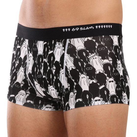 69SLAM Herren Boxershorts Hüfte Bambus GHOST (MHBGHS-BB)