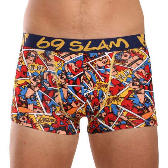 69SLAM Herren Boxershorts Hüfte Bambus PERVERT HERO (MHBPVO-BB)