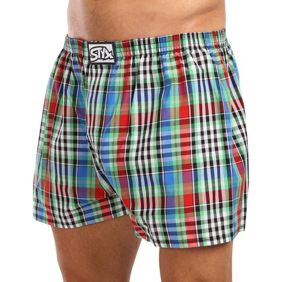 5PACK Herren Boxershorts Styx klassischer Gummizug Übergröße mehrfarbig (5E103640)