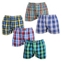 5PACK Herren Boxershorts Styx klassischer Gummizug Übergröße mehrfarbig (5E103640)