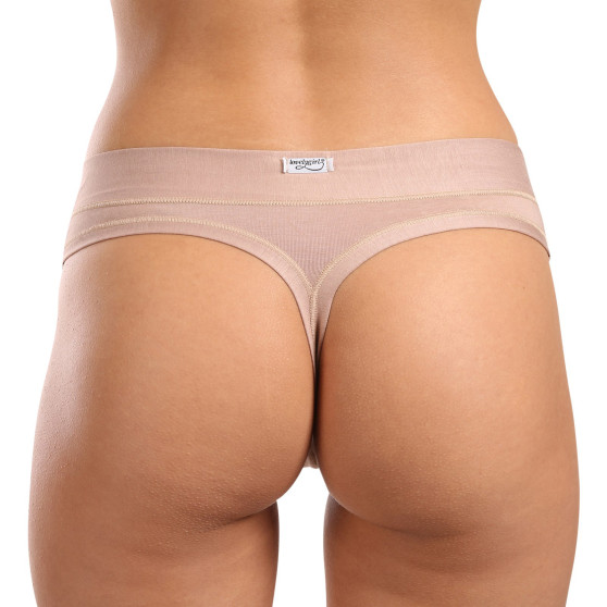 Damen Tangas Lovelygirl beige (3678-nude)