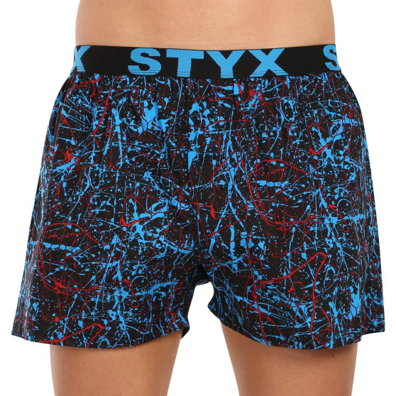 5PACK Herren Boxershorts Styx art sportlicher Gummizug mehrfarbig (5B1183789)