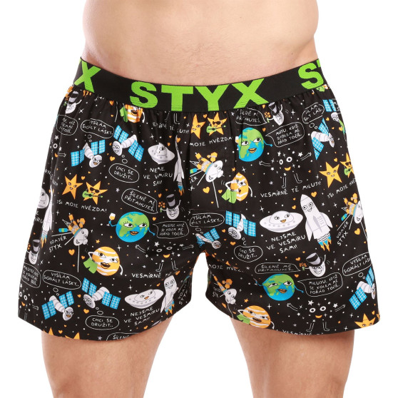 5PACK Herren Boxershorts Styx art sportlicher Gummizug mehrfarbig (5B1183789)