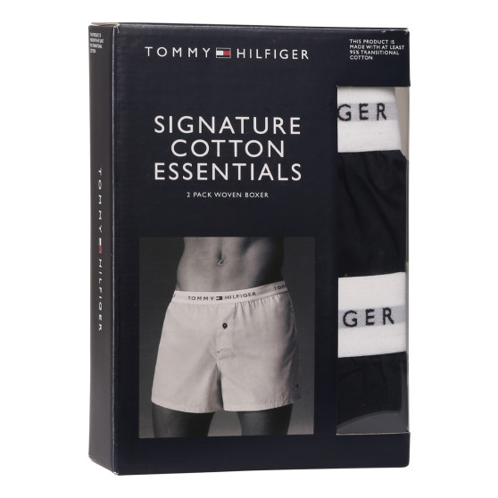 2PACK Herren Boxershorts Tommy Hilfiger blau (UM0UM03376 0SU)