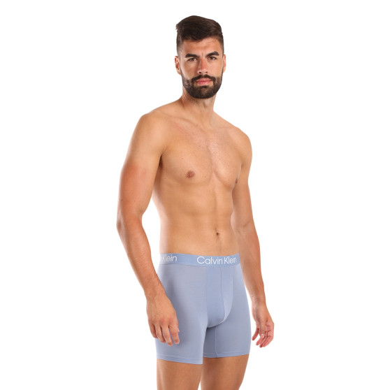 3PACK Herren Klassische Boxershorts Calvin Klein mehrfarbig (NB3188A-PU5)