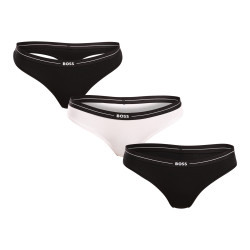 3PACK Damen Tangas BOSS mehrfarbig (50510030 120)