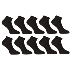 10PACKSocken Nedeto kurz Bambus schwarz (10PBN01)