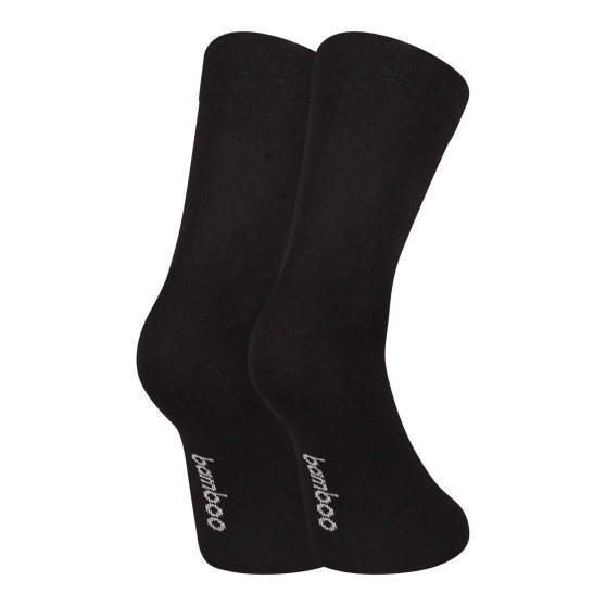 5PACK  4x Socken Knöchelsocken Bambus schwarz - Quartals-Jahresabo Nedeto