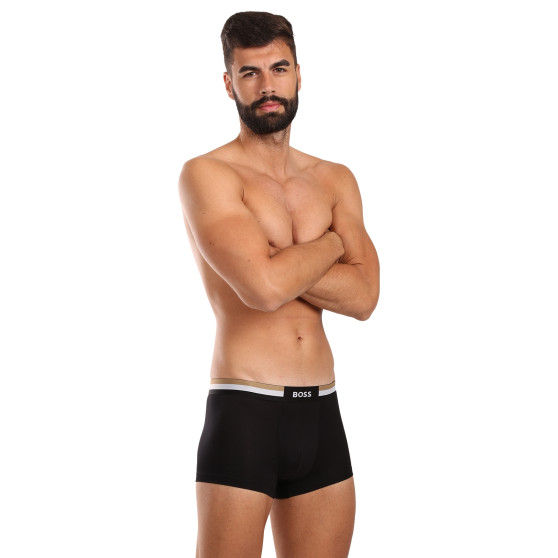 3PACK Herren Klassische Boxershorts BOSS schwarz (50516542 001)