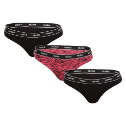 3PACK Damen Tangas HUGO mehrfarbig (50495870 661)