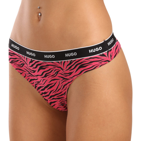 3PACK Damen Tangas HUGO mehrfarbig (50495870 661)