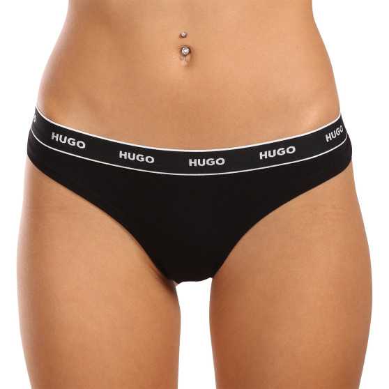 3PACK Damen Tangas HUGO mehrfarbig (50495870 661)