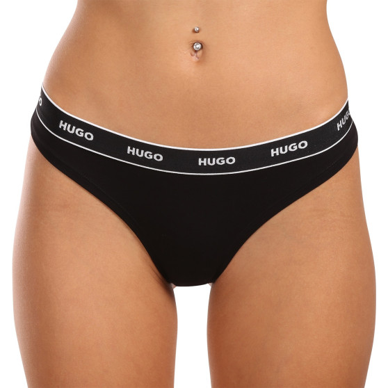 3PACK Damen Tangas HUGO mehrfarbig (50495870 661)