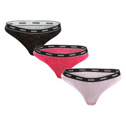 3PACK Damen Tangas HUGO mehrfarbig (50523829 960)