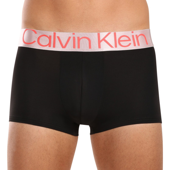 3PACK Herren Klassische Boxershorts Calvin Klein schwarz (NB3074A-MJ3)