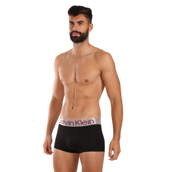 3PACK Herren Klassische Boxershorts Calvin Klein schwarz (NB3074A-MJ3)