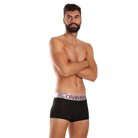 3PACK Herren Klassische Boxershorts Calvin Klein schwarz (NB3074A-MJ3)