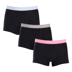 3PACK Herren Klassische Boxershorts Gant schwarz (902423003-649)