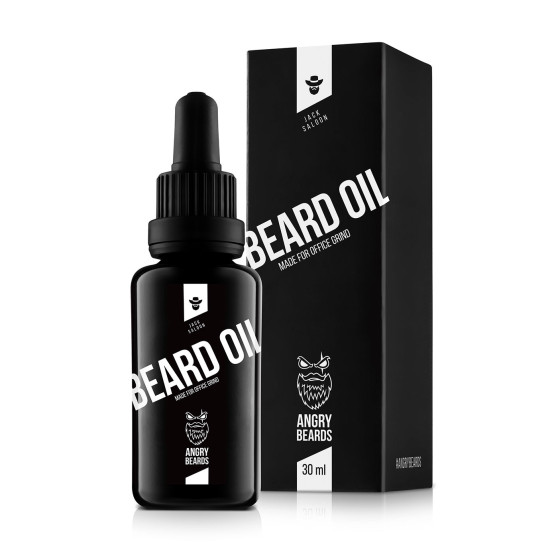 Angry Beards Bartöl Jack Saloon für Männer 30 ml