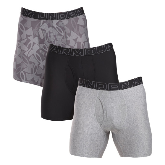 3PACK Herren Klassische Boxershorts Under Armour mehrfarbig (1383879 035)