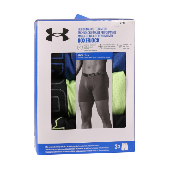 3PACK Herren Klassische Boxershorts Under Armour mehrfarbig (1383884 432)