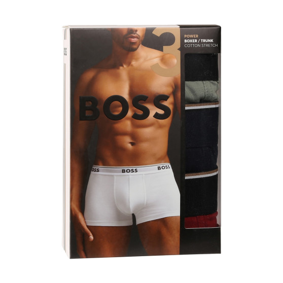 3PACK Herren Klassische Boxershorts BOSS mehrfarbig (50517827 967)