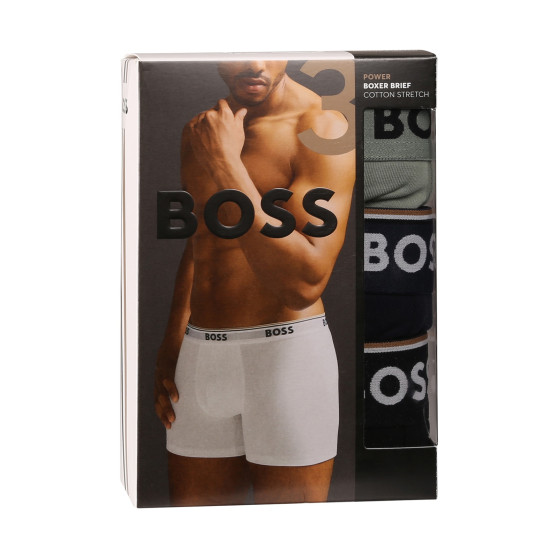 3PACK Herren Klassische Boxershorts BOSS mehrfarbig (50514998 982)