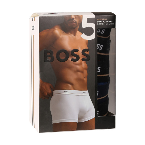 5PACK Herren Klassische Boxershorts BOSS mehrfarbig (50514909 984)