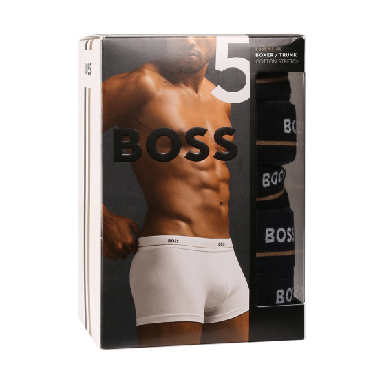 5PACK Herren Klassische Boxershorts BOSS mehrfarbig (50514909 984)