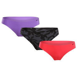 3PACK Damen Tangas Under Armour mehrfarbig (1383894 014)