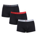 3PACK Herren Klassische Boxershorts Tommy Hilfiger dunkelblau (UM0UM03181 0R1)