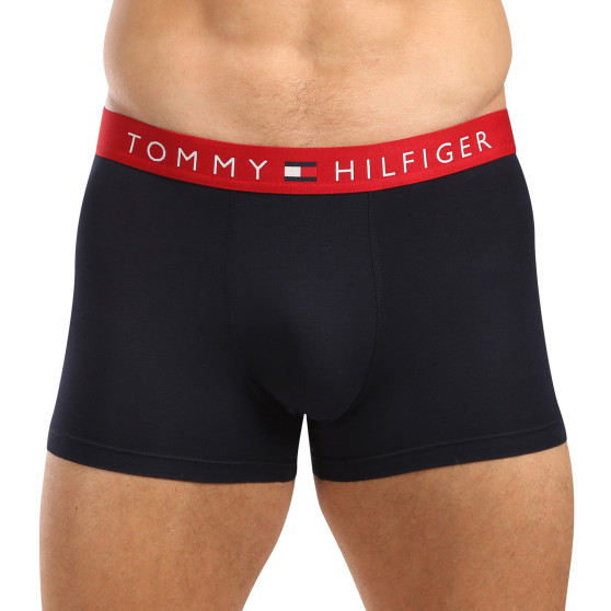 3PACK Herren Klassische Boxershorts Tommy Hilfiger dunkelblau (UM0UM03181 0R1)