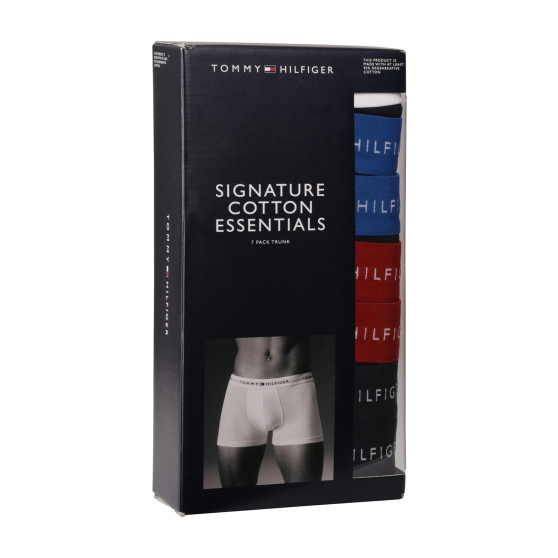 7PACK Herren Klassische Boxershorts Tommy Hilfiger dunkelblau (UM0UM03385 0W4)