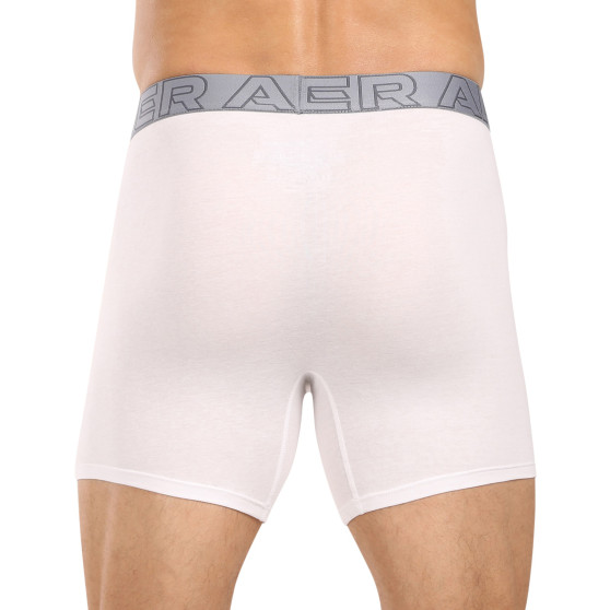 3PACK Herren Klassische Boxershorts Under Armour weiß (1383889 100)