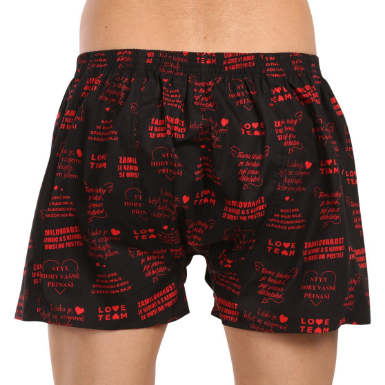 3PACK Herren Boxershorts Styx art klassischer Gummizug Übergröße mehrfarbig (3E17789)