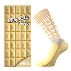 Lonka Herrensocken hoch mehrfarbig (Chocolate-white)