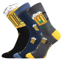 3PACK Herren Socken VoXX Mehrfarbig (Pivo-mix5)