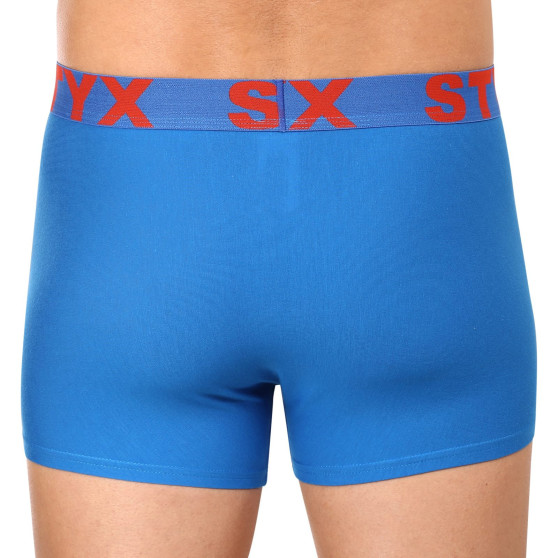 5PACK Herren Boxershorts Styx Sport elastisch Übergröße schwarz (5R960)