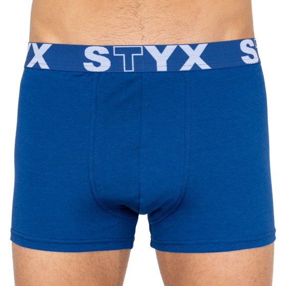 5PACK Herren Boxershorts Styx Sport elastisch Übergröße schwarz (5R960)