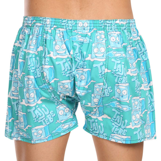 Herren Boxershorts  Styx art klassischer Gummizug übergroße Muster (E1659)