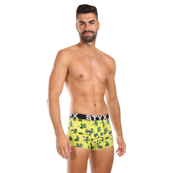 Styx Herren Boxershorts Kunst Sport Gummi Kaktus (G1351)