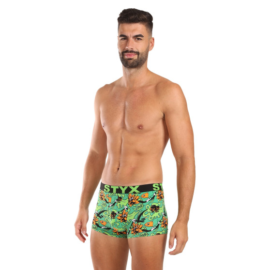 Styx Herren Boxershorts Kunstsport Gummi tropic (G1557)